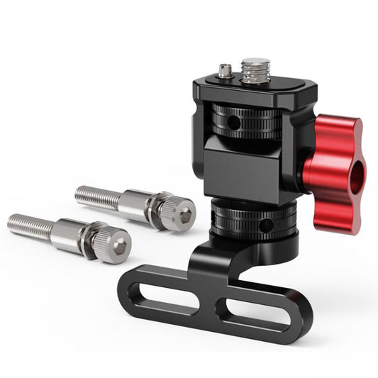 1/4 Universal Damping Adjustment Bicycle Stem Camera Mount Cycling Front Light Bracket For Shooting - free shipping - PMC Jewellery - Order now!
