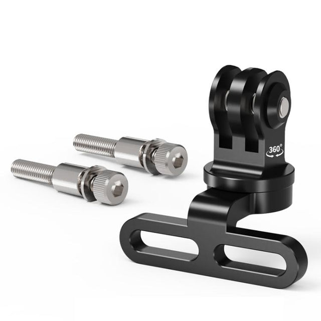 3 Card 360 Degree Damping Rotation Adjustment Bicycle Stem Camera Mount Cycling Front Light Bracket For Shooting