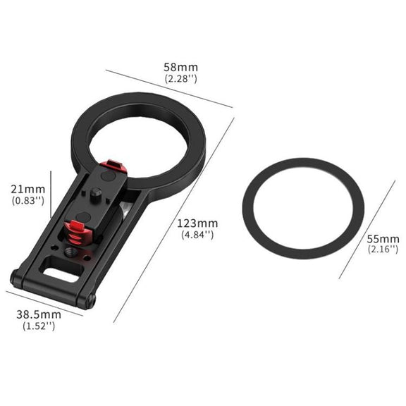 For Go Pro HERO13 Black Multifunctional Magnetic Quick Release Base Bracket Expansion