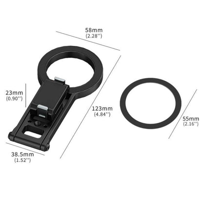 For DJI Action 5 Pro / 4 / 3 / 2 Multifunctional Magnetic Quick Release Base Bracket Expansion - free shipping - PMC Jewellery - Order now!