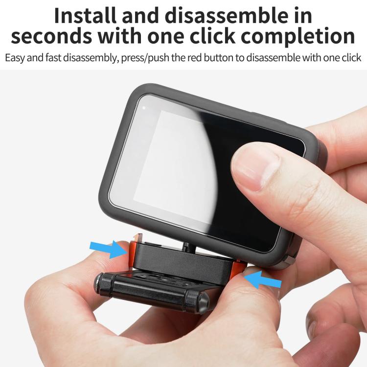 For DJI Action 5 Pro / 4 / 3 / 2 Multifunctional Magnetic Quick Release Base Bracket Expansion - free shipping - PMC Jewellery - Order now!