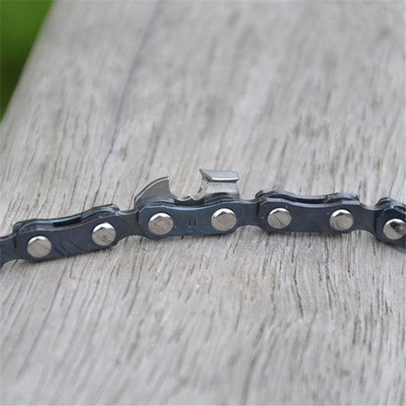 Outdoor Portable Hand-held Wire Saw Field Survival Manganese Steel Chain Saw Multifunctional Logging Saw(11 Teeth Orange)