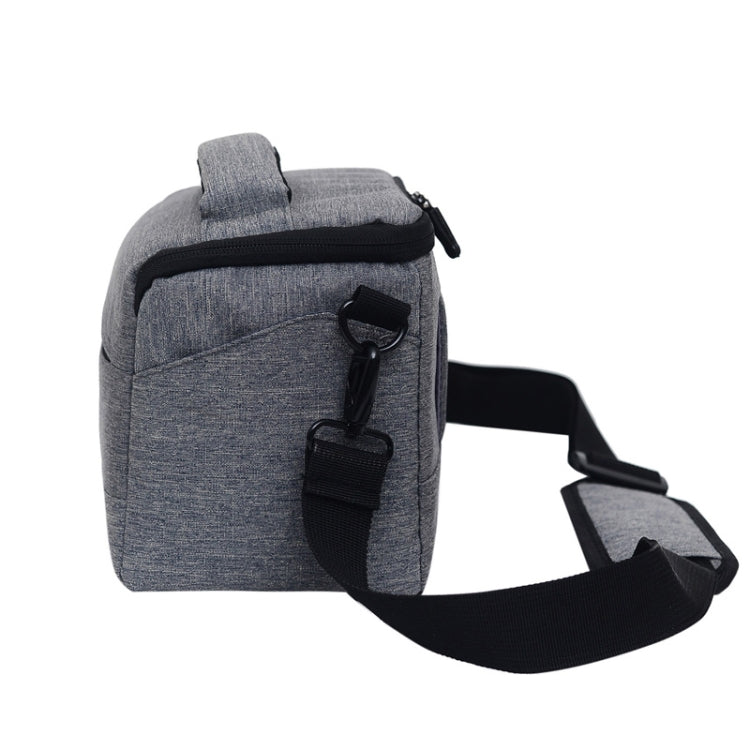 Water-resistant DSLR Camera Bag for Nikon Canon SONY Panasonic etc Camera, Size:Large(Black)