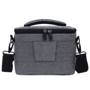 Water-resistant DSLR Camera Bag for Nikon Canon SONY Panasonic etc Camera, Size:Large(Black)