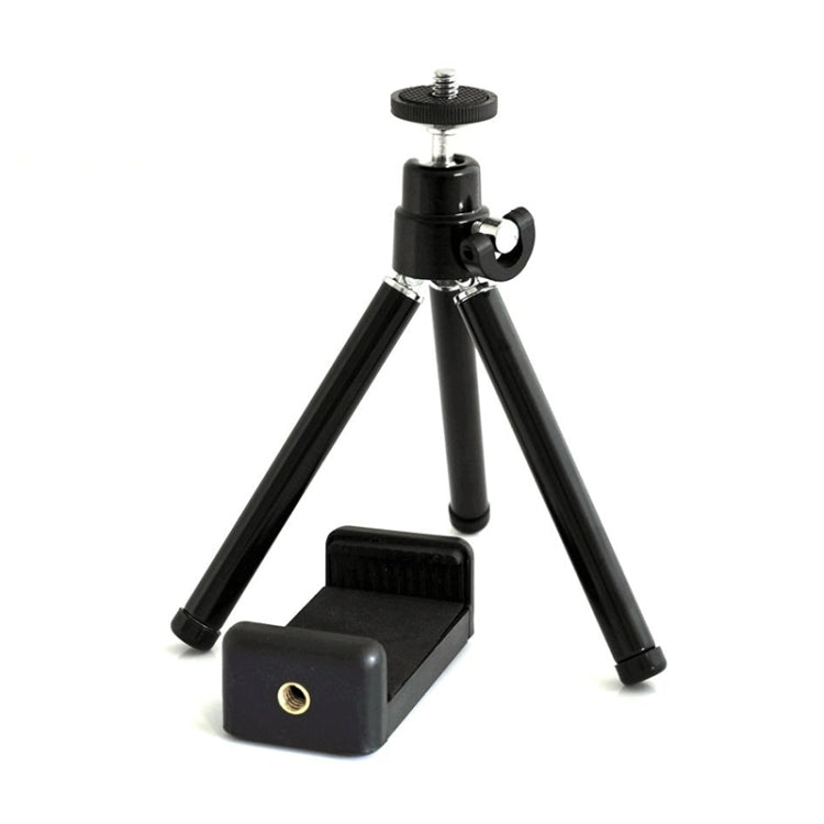 Multi-functional Aluminum Alloy Mount Tripod with Phone Clamp - Desktop Holder by PMC TechLife | Online Shopping South Africa | PMC TechLife | Buy Now Pay Later Mobicred
