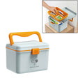 Jinlongxing 9659 Mini Household Plastic Portable Medicine Storage Box, Size:21x15x15.3cm(Blue) - free shipping - PMC TechLife - Order now!