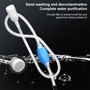 1.6m Simple Practical Siphon Suction Pipe Filter Aquarium Water Changer