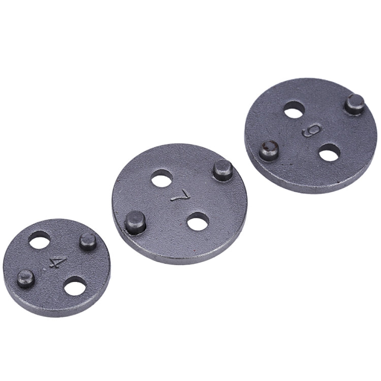 Universal Auto Car Precision Disc Brake Caliper Wind Back Tool Kit Brake Pad Brake Pump Brake Piston Car Repair Tool Kit(12 PCS Brake Air Pump) - Hand Tool Sets by PMC TechLife | Online Shopping South Africa | PMC TechLife | Buy Now Pay Later Mobicred