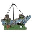 Pirate Ship Rotten Boat Small Net Boat Aquarium Landscaping Fish Tank Glass Cylinder Scene - Fish Tank Decoration by PMC TechLife | Online Shopping South Africa | PMC TechLife