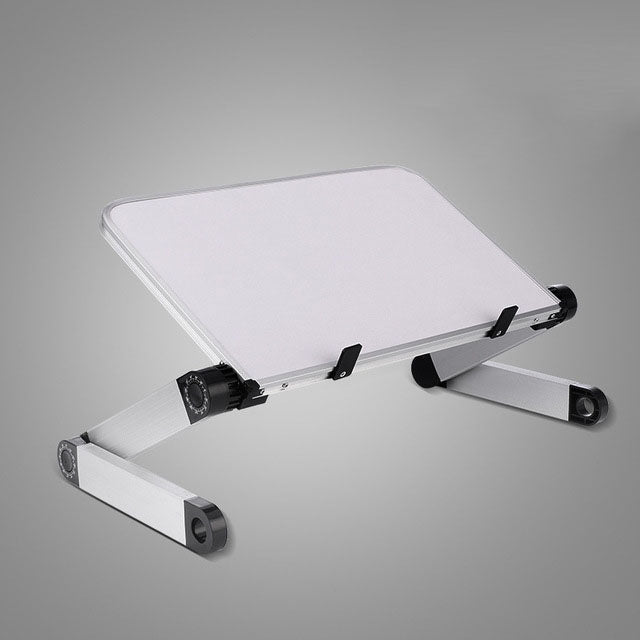 Universal 360 Degree Adjustment Folding Aluminum Alloy Laptop Stand(White) - Laptop Stand by PMC Jewellery | Online Shopping South Africa | PMC Jewellery | Buy Now Pay Later Mobicred