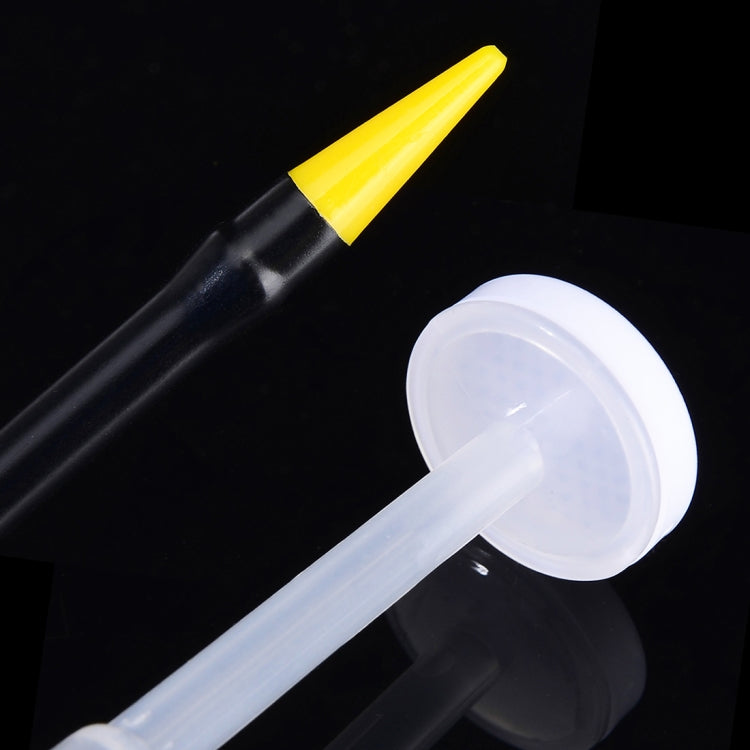 250cc Transparent High Pressure Pump Oiler Lubrication Oil Can Plastic Machine Oiler Grease 245mm Length flex Gun(Long mouth hose) - Hand Tool Sets by PMC TechLife | Online Shopping South Africa | PMC TechLife | Buy Now Pay Later Mobicred