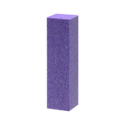 10 PCS Tofu Block Nail Polish Four Squares High Elastic Cotton Manicure Sand Block (Purple)