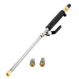 Garden Lawn Irrigation High Pressure Hose Spray Nozzle Car Wash Cleaning Tools (Black) - Watering & Irrigation by PMC TechLife | Online Shopping South Africa | PMC TechLife