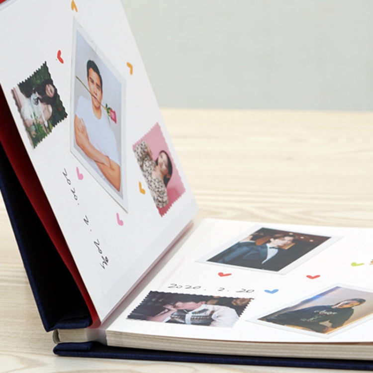 Retro Art DIY Handmade Photo Album Self-Adhesive Film Album, Colour:18 inch Apricot Blossom(30 White Card Inner Pages)