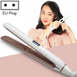 Hair Straightener Iron LED Display Ceramic Coating Plate Ionic Curling Iron, Plug Standard:EU - free shipping - PMC TechLife - Order now!