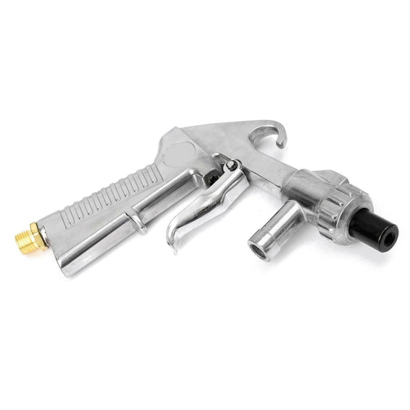 Handheld Sandblasting Tool Pneumatic Sandblasting Glass Derusting Tool, Style:Package A