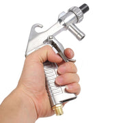 Handheld Sandblasting Tool Pneumatic Sandblasting Glass Derusting Tool, Style:Package A