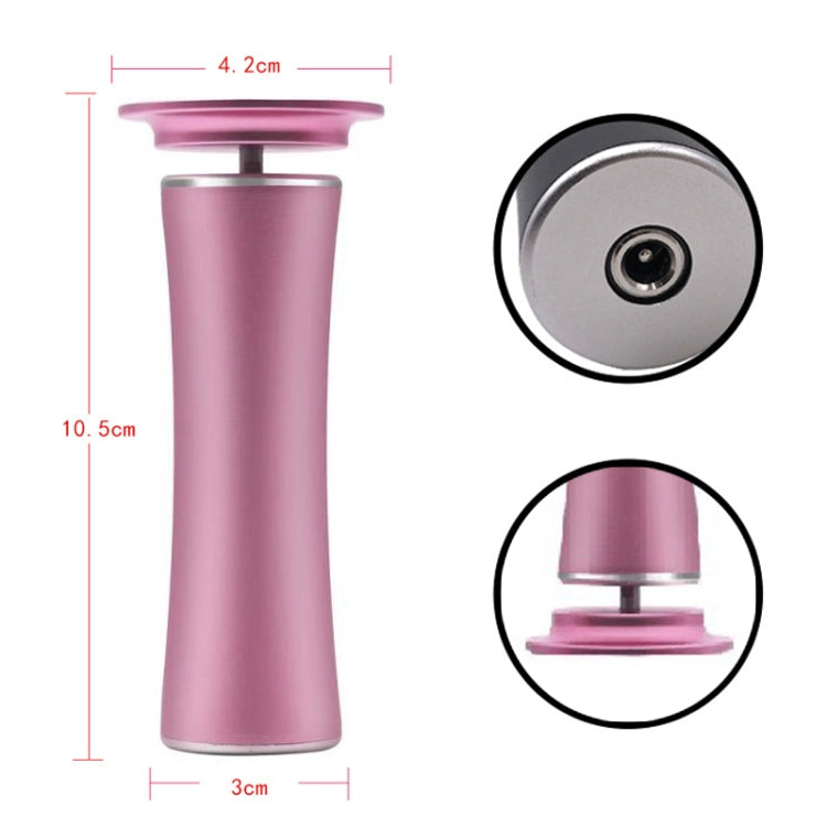 Electric Foot File Speed Adjustable Sandpaper Discs Callus Remover Pedicure Fast Remove Feet Hard Cracked Dry Dead Skin Tool, Plug Type:US plug(Pink) - Grinding Tools & Accessories by PMC TechLife | Online Shopping South Africa | PMC TechLife | Buy Now Pay Later Mobicred