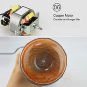 Multi-functional Coffee Grinder Stainless Electric Bean Grinder Herbal Medicine Grinding Machine, EU Plug