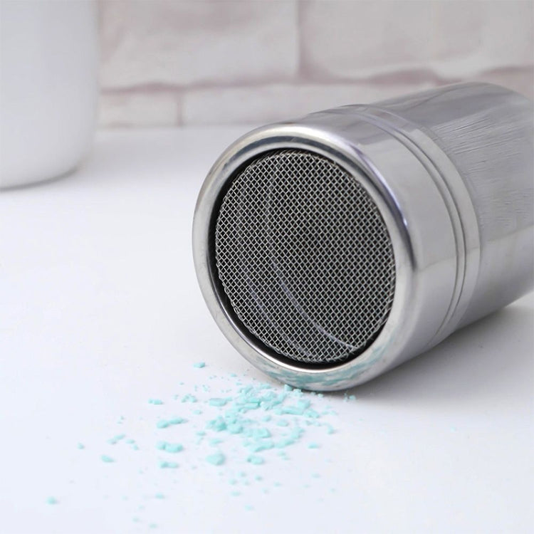 Stainless Steel 304 Dusting Powder Condiment Tank Fine Mesh Barrel Cocoa Powder Household Kitchen Tools - free shipping - PMC TechLife - Order now!