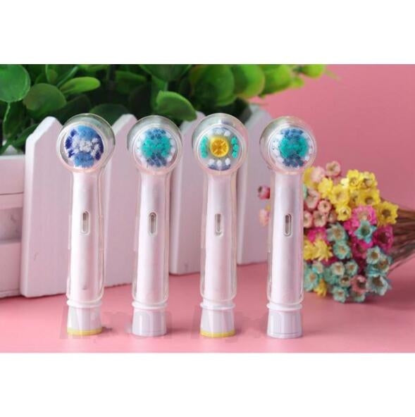 12 PCS Electric Toothbrush Heads Protective Transparent Cover - Toothbrushes by PMC TechLife | Online Shopping South Africa | PMC TechLife