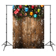 1.5m x 2.1m Nostalgic 3D Snow Scene Wooden Wall Children Photography Background Cloth - Birthday Party by PMC TechLife | Online Shopping South Africa | PMC TechLife | Buy Now Pay Later Mobicred