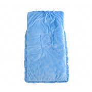 Autumn and Winter Models Thicken Baby Sleeping Bag Cartoon Embroidery Baby Stroller Accessories(Blue)