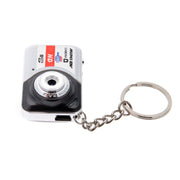 X6 Portable Ultra Mini HD Kids Digital Camera DV Camcorder with Key Ring, Support TF Card(Glamour Gray)