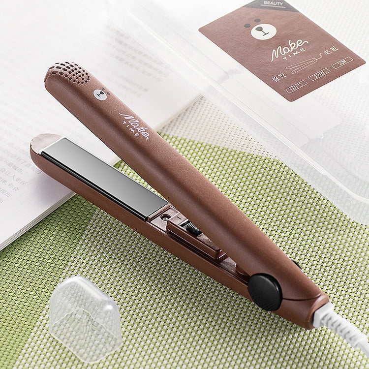 Mini Professional Hair Tools Smoothing Corrugated Travel Straightening Irons(Coffee Bear) - free shipping - PMC TechLife - Order now!