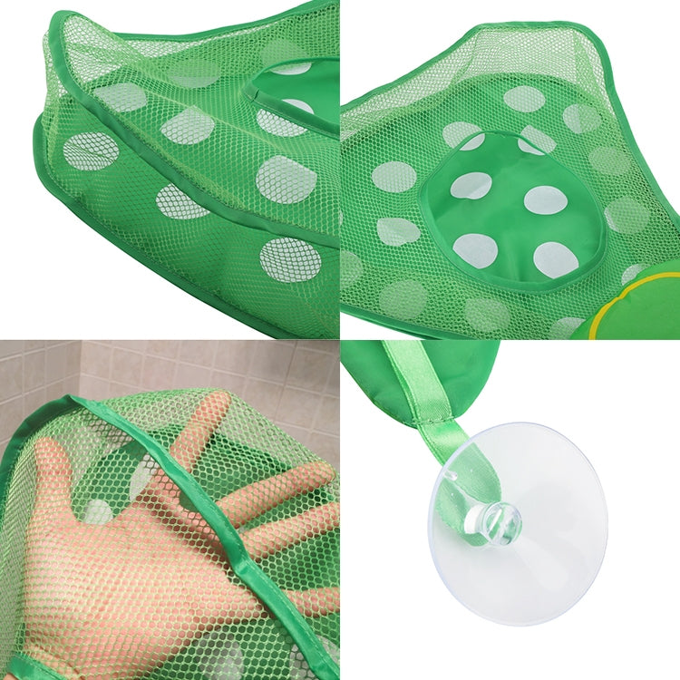 Baby Shower Bath Toys Storage Mesh Bag with Strong Suction Cups(Green) - Storage Bags by PMC TechLife | Online Shopping South Africa | PMC TechLife
