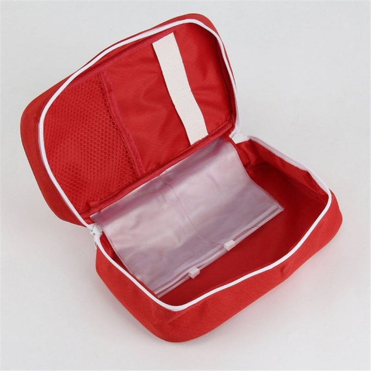 Travel First Aid Kit Bag Home Emergency Survival Rescue Box(Red) - Pill Boxes by PMC TechLife | Online Shopping South Africa | PMC TechLife | Buy Now Pay Later Mobicred