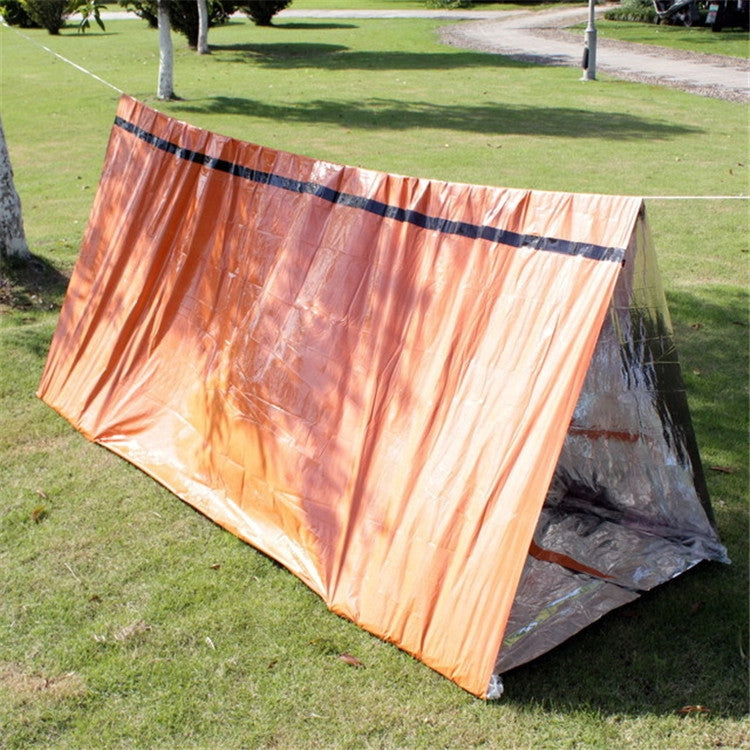Emergency Simple Tent Outdoor Rescue Blanket First Aid Sunscreen Insulation Blanket, Color:Orange - Tents & Accessories by PMC TechLife | Online Shopping South Africa | PMC TechLife | Buy Now Pay Later Mobicred