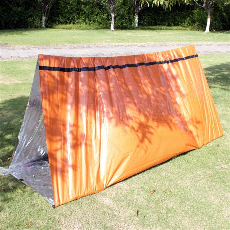 Emergency Simple Tent Outdoor Rescue Blanket First Aid Sunscreen Insulation Blanket, Color:Orange - Tents & Accessories by PMC TechLife | Online Shopping South Africa | PMC TechLife | Buy Now Pay Later Mobicred