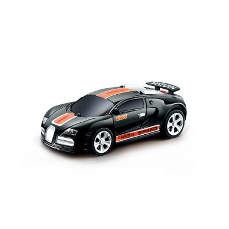 Coke Can Mini RC Car Radio Remote Control Micro Racing Car(Black+Orange) - RC Cars by PMC TechLife | Online Shopping South Africa | PMC TechLife