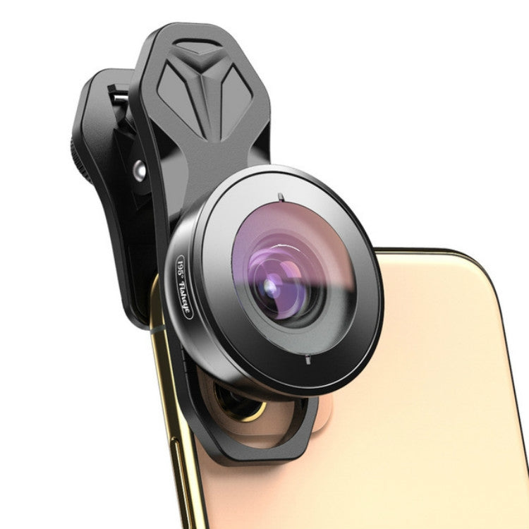 APEXEL APL-HB195 195 Degrees Fisheye Professional HD External Mobile Phone Universal Lens - free shipping - PMC Jewellery - Order now!