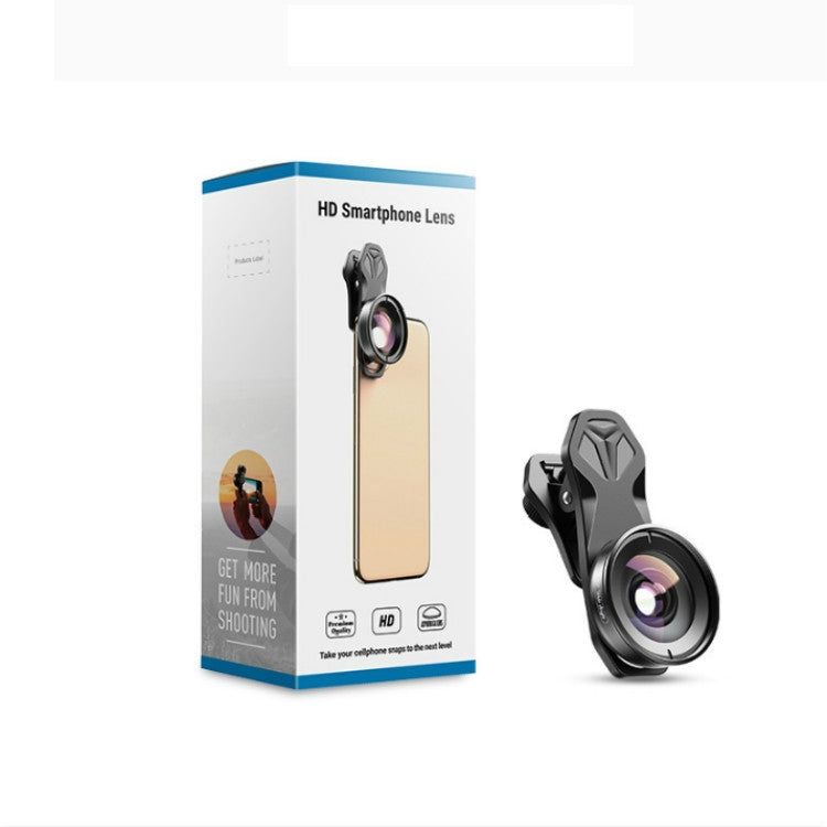APEXEL APL-HB195 195 Degrees Fisheye Professional HD External Mobile Phone Universal Lens - free shipping - PMC Jewellery - Order now!
