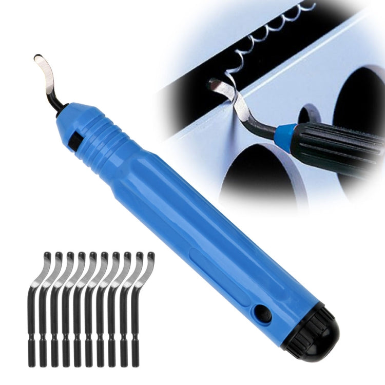 NB1100 Hand Deburr Trimming Knife Scraper, Style:Handle +10 Cutter Heads - free shipping - PMC TechLife - Order now!