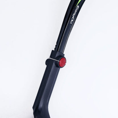 DEEMOUNT Bicycle Aluminum Alloy Foot Support Parking Rack(Silver Label) - free shipping - PMC Jewellery - Order now!