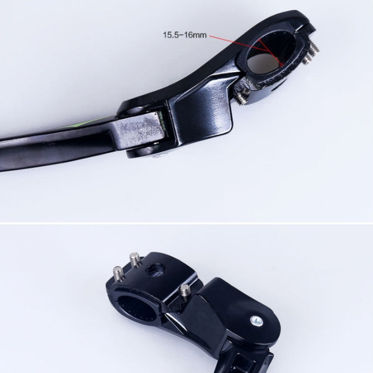 DEEMOUNT Bicycle Aluminum Alloy Foot Support Parking Rack(Silver Label) - free shipping - PMC Jewellery - Order now!