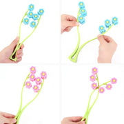 Manual Roller Face Massager Face Beauty Instrument Facial Double Chin Tool(Blue)