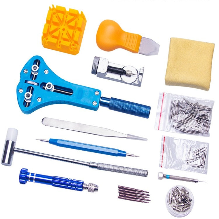 143 in 1 Watch Remover Watch Repair Tool PU Storage Bag Set(Black) - free shipping - PMC TechLife - Order now!