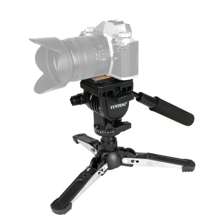 YUNTENG VCT-288RM SLR Camera Monopod Camera Support Foot Hydraulic Head Professional Photography Stand, Height: 1.48m - free shipping - PMC TechLife - Order now!