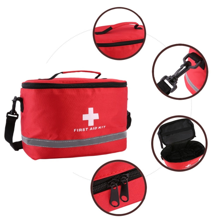 Outdoor First Aid Kit Sports Camping Bag Home Emergency Survival Package(Red) - free shipping - PMC TechLife - Order now!