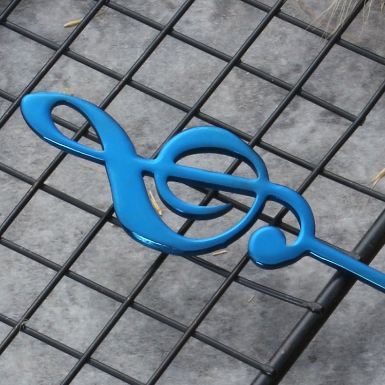 Creative Musical Note Spoon Coffee Stirring Scoop Stainless Steel Titanium Music Bar Spoon Gift Spoon(Black) - free shipping - PMC TechLife - Order now!