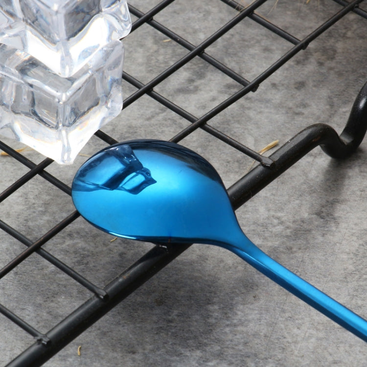 Creative Musical Note Spoon Coffee Stirring Scoop Stainless Steel Titanium Music Bar Spoon Gift Spoon(Black)