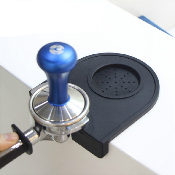Pressure Pad Non-slip Filling Corner Coffee Pad, Size:Small 12.5��14cm(Black)