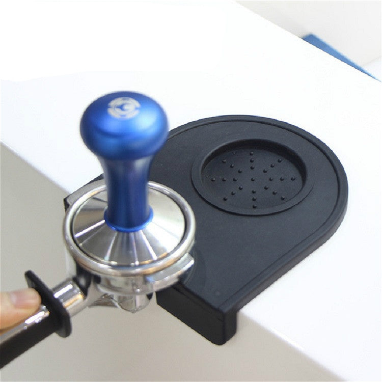 Pressure Pad Non-slip Filling Corner Coffee Pad, Size:Small 12.5��14cm(Black)