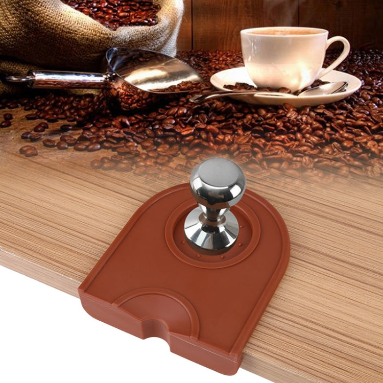 Pressure Pad Non-slip Filling Corner Coffee Pad, Size:Small 12.5��14cm(Brown) - free shipping - PMC TechLife - Order now!