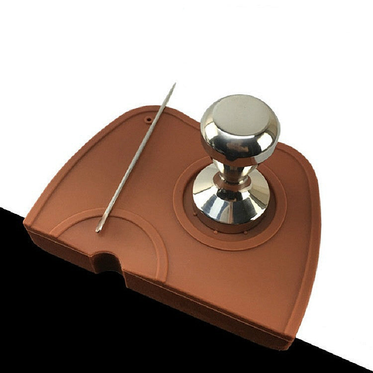 Pressure Pad Non-slip Filling Corner Coffee Pad, Size:Extra Large 16��22cm(Brown)