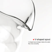 Heat-resistant Hand-made Coffee Glass Pot Cloud Coffee Sharing Pot, Specification:600ml Glass Pot